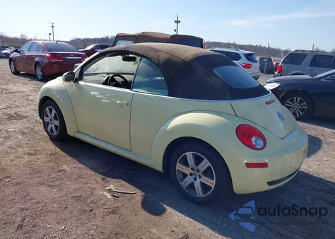 2006 Volkswagen New Beetle 2.5 from USA, damaged, VIN 3VWRF31Y66M331955